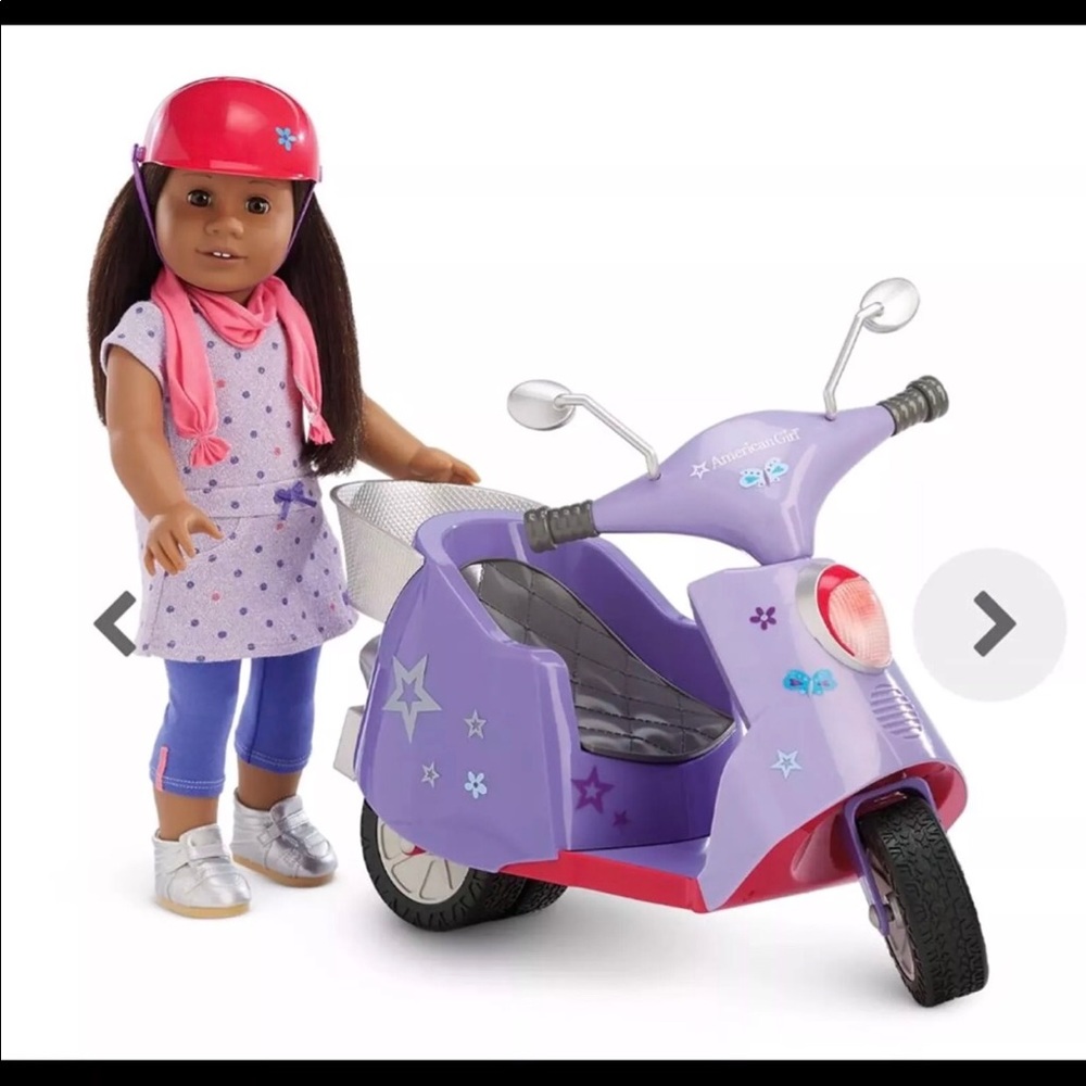American me Truly me Scooter and Helmet